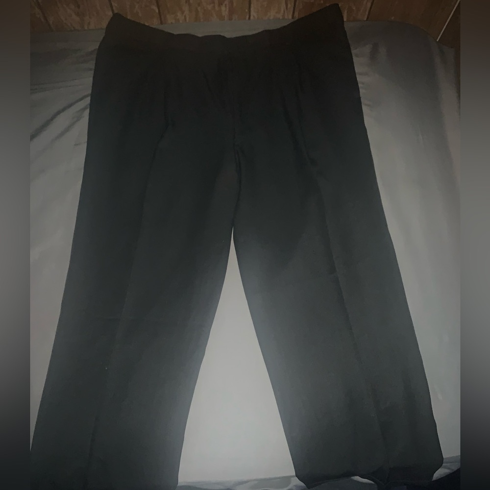 STACY ADAMS Black Dress Pants
